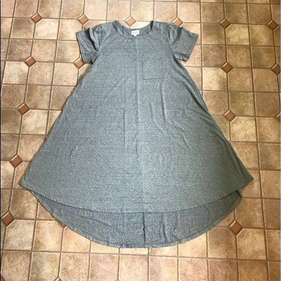 LuLaRoe Dresses & Skirts - Women’s Lularoe LLR Carly dress XS heathered